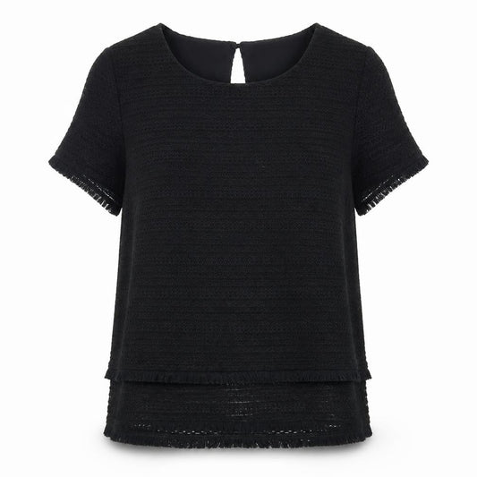 Marks and Spencer Black Women's Short Sleeve Top