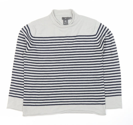 U2 Women's Multicoloured Striped Jumper M