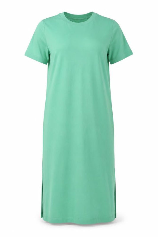 Monki Women’s Green Long T-Shirt Dress XS