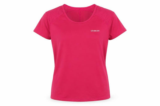 LA Gear Women's Pink T-Shirt UK 12, Activewear, New