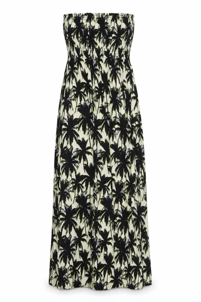 Red Herring Women's Multicoloured Strapless Dress