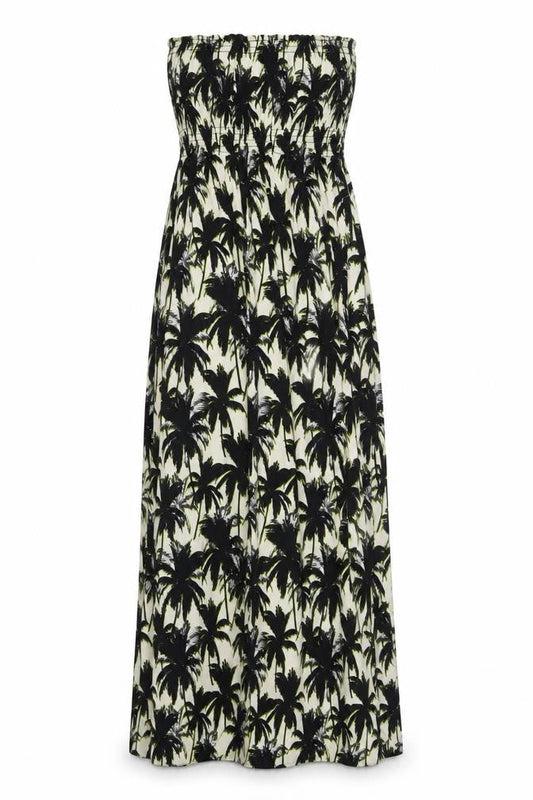 Red Herring Women's Multicoloured Strapless Dress