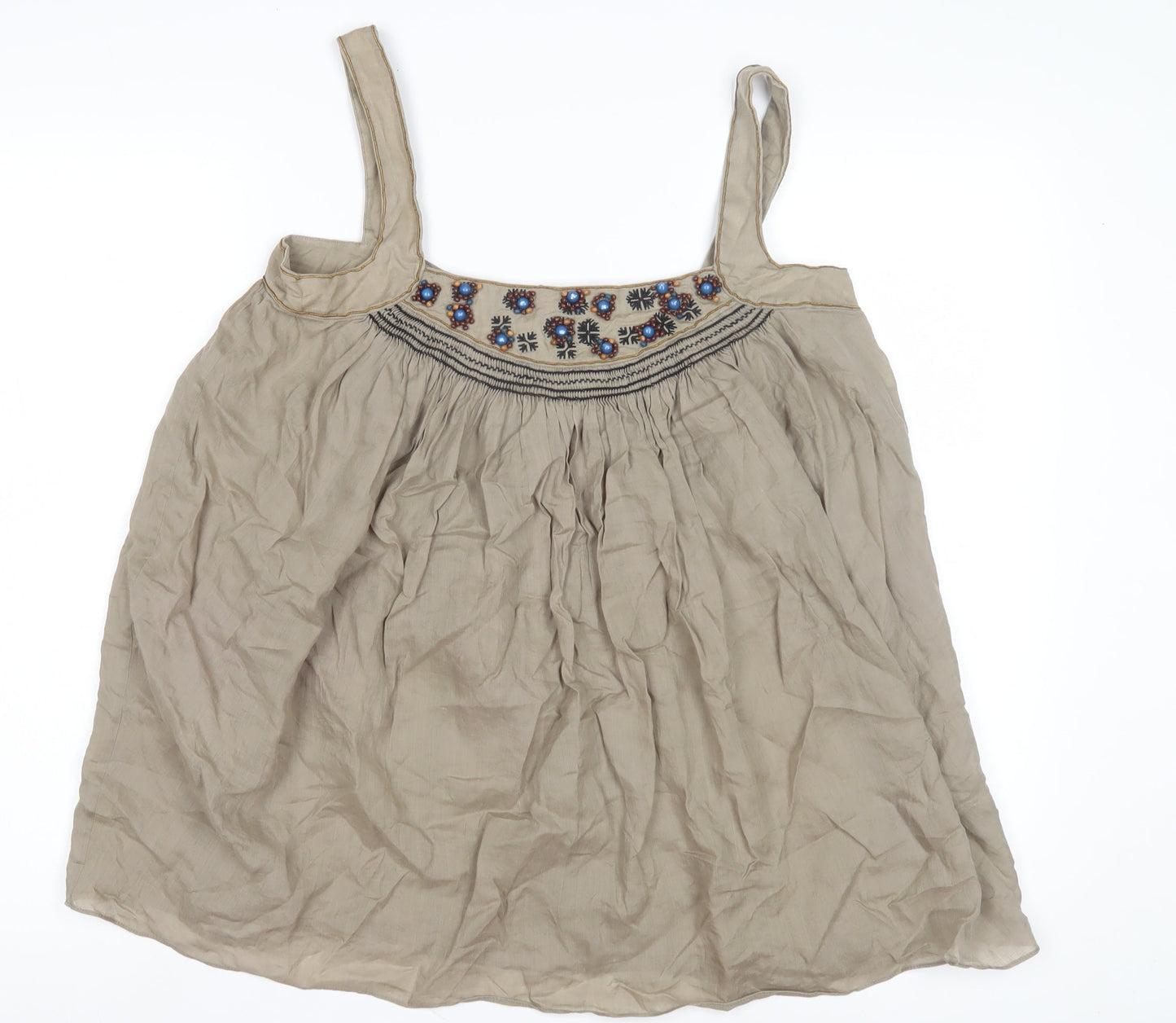 Jigsaw Women's Beige Camisole Blouse Size 12