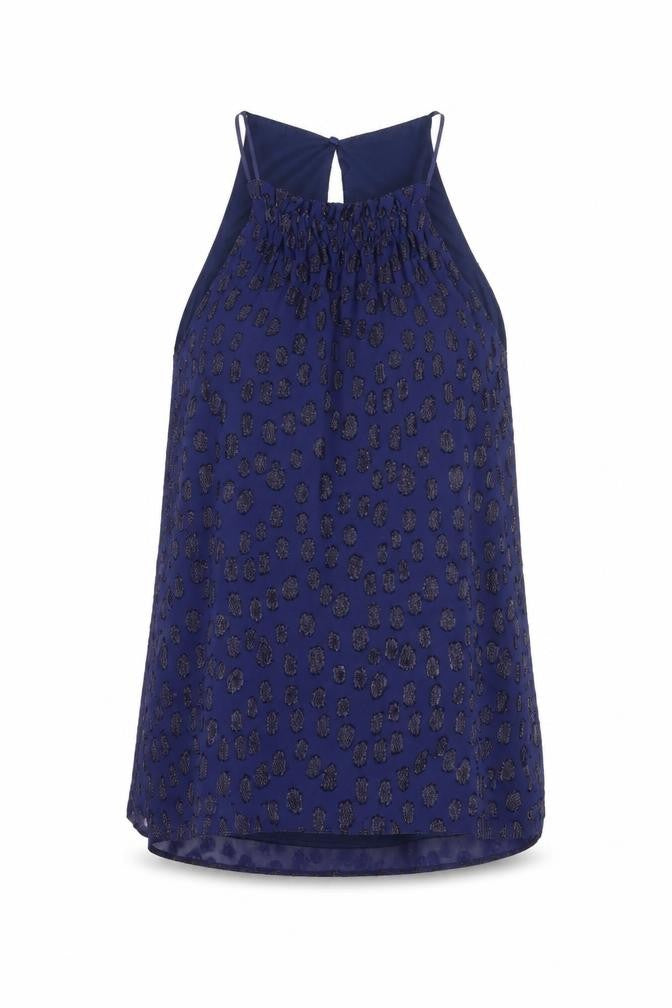 Coast Women's Blue Sleeveless Top Size 12