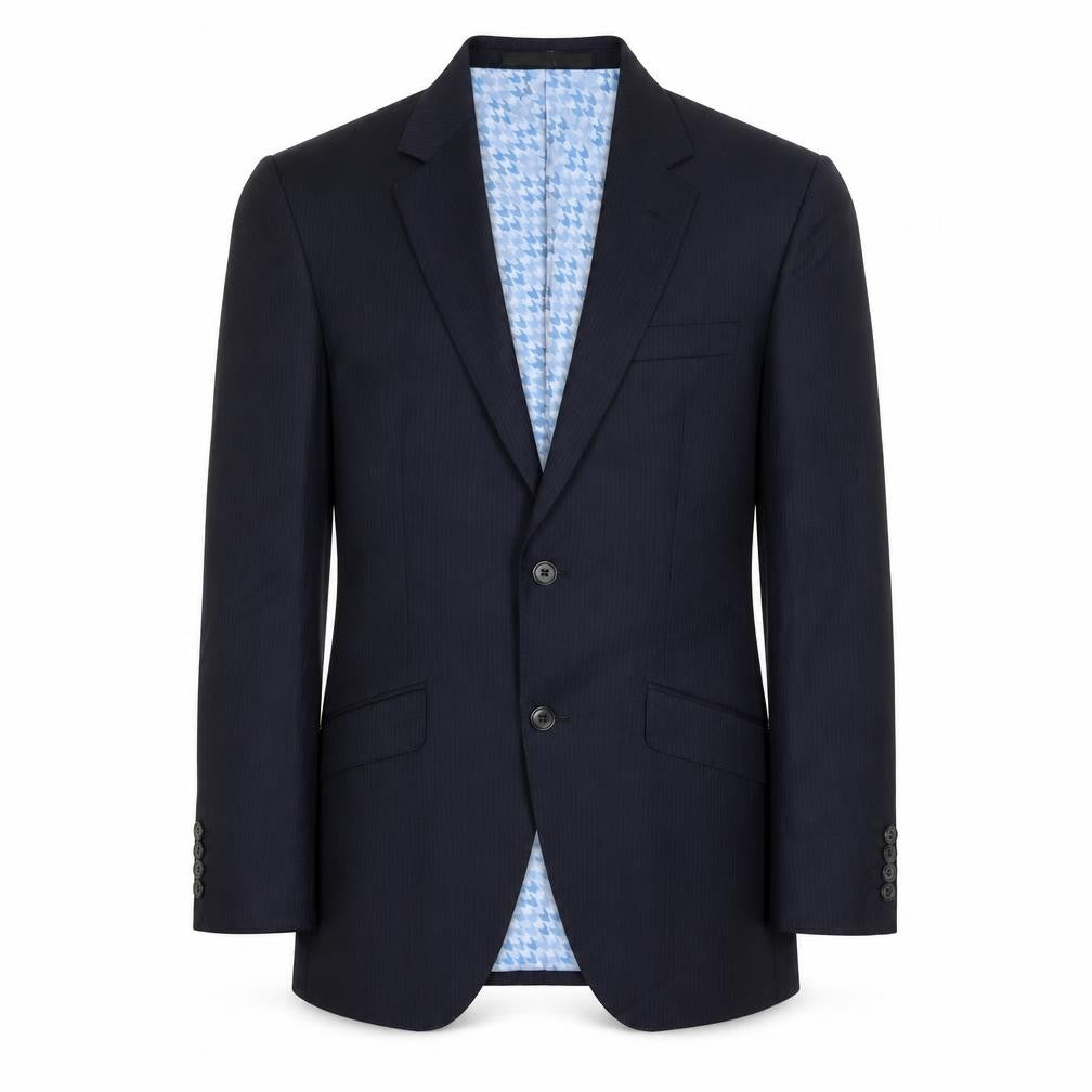 Marks & Spencer Men's Blue Stripe Suit Jacket 36R
