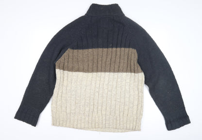 Marks & Spencer Men's Multicoloured Jumper, L