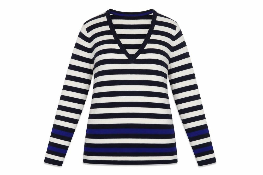 Marks & Spencer Women's Multicoloured Striped Jumper