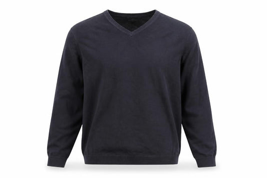 Next Men's Black V-Neck Pullover Jumper XL