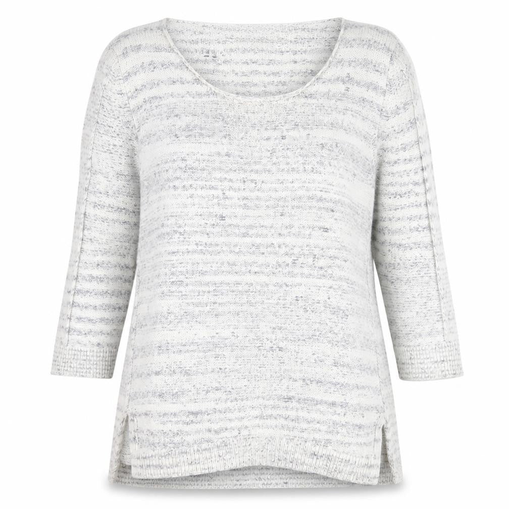 GAP Women's Multicoloured Striped Pullover Jumper M