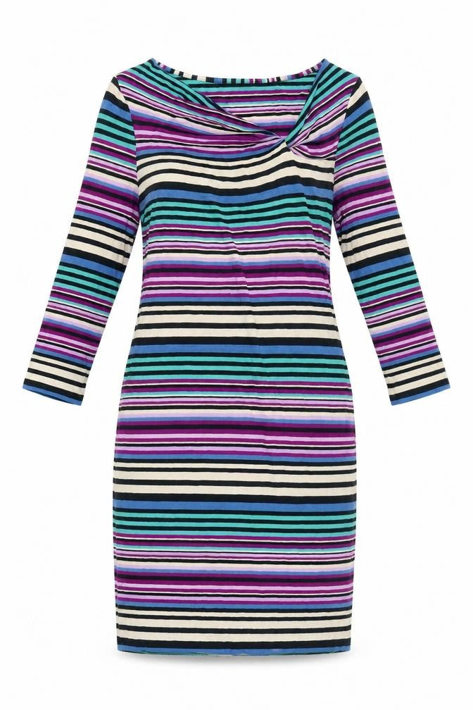 Phase Eight Women's Multicoloured Striped Dress Size 10