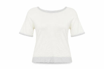 Next Women's Ivory Pullover Jumper, Size 10, Casual, Short Sleeve