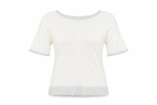Next Women's Ivory Pullover Jumper, Size 10, Casual, Short Sleeve
