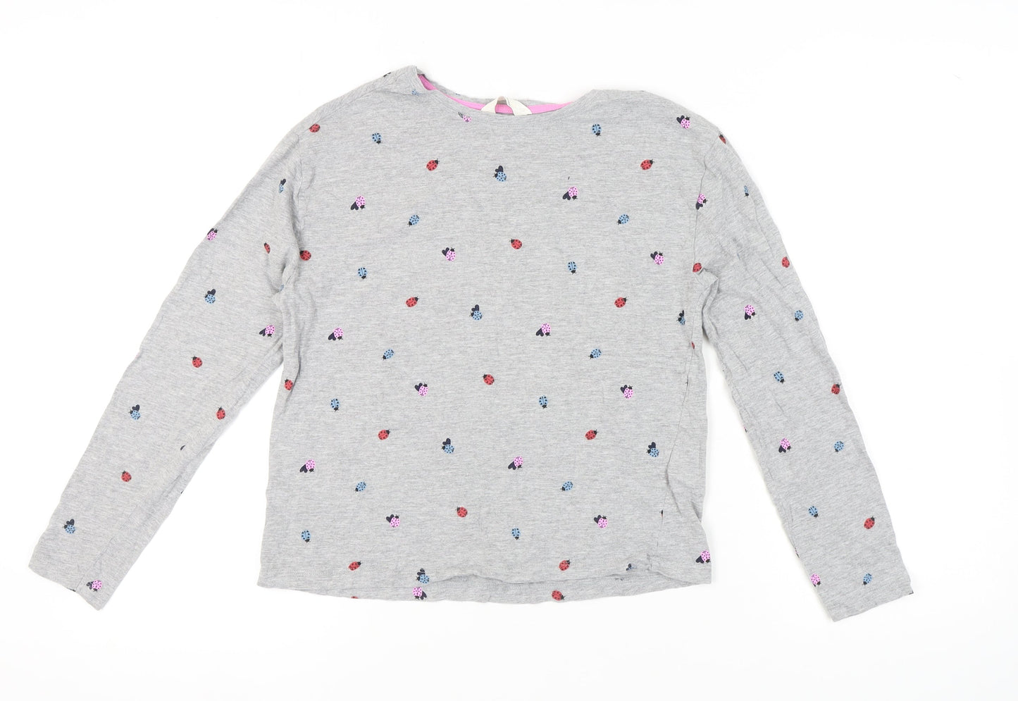 Marks & Spencer Women's Grey Pyjama Top S