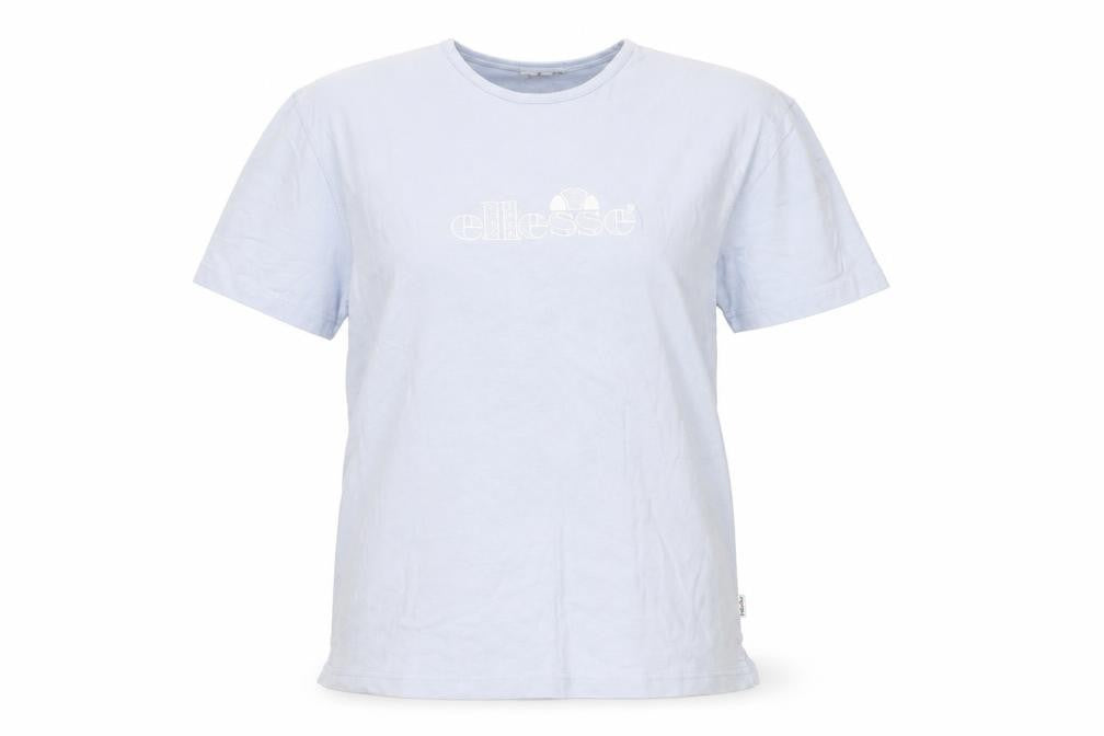 Ellesse Women's Blue Short Sleeve Crew Neck T-Shirt