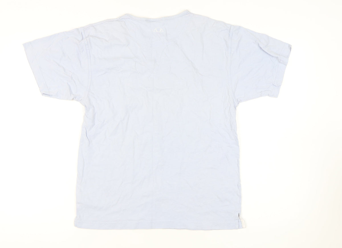 Ellesse Women's Blue Short Sleeve Crew Neck T-Shirt