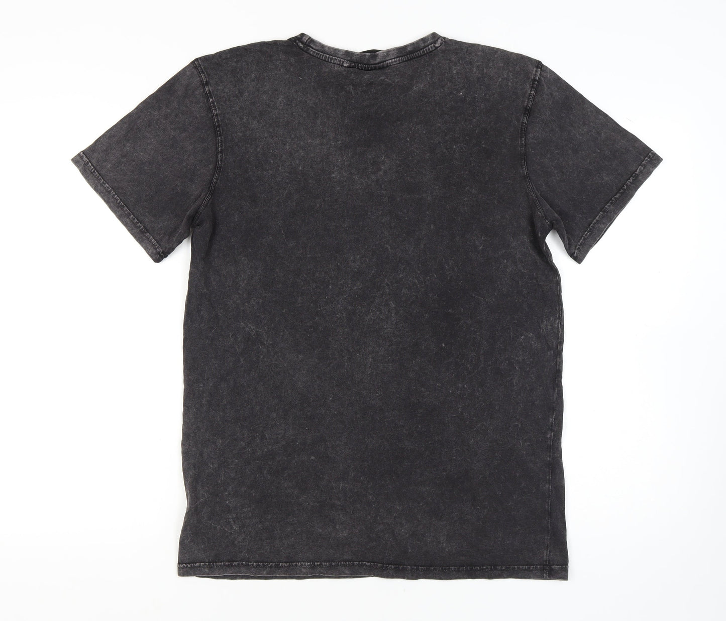 Criminal Damage Men's Black Animal Graphic T-Shirt L