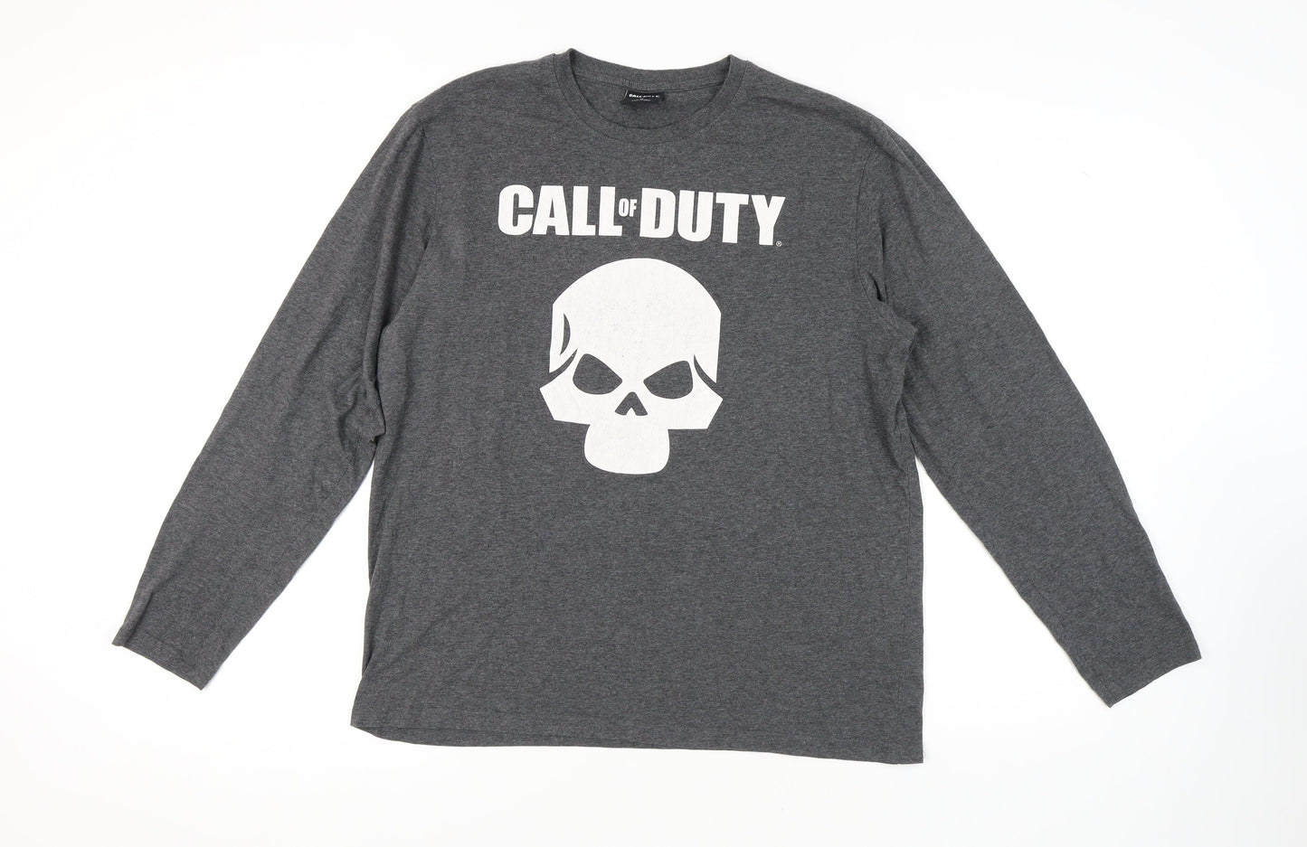 Call of Duty Grey Skull XL T-Shirt for Men