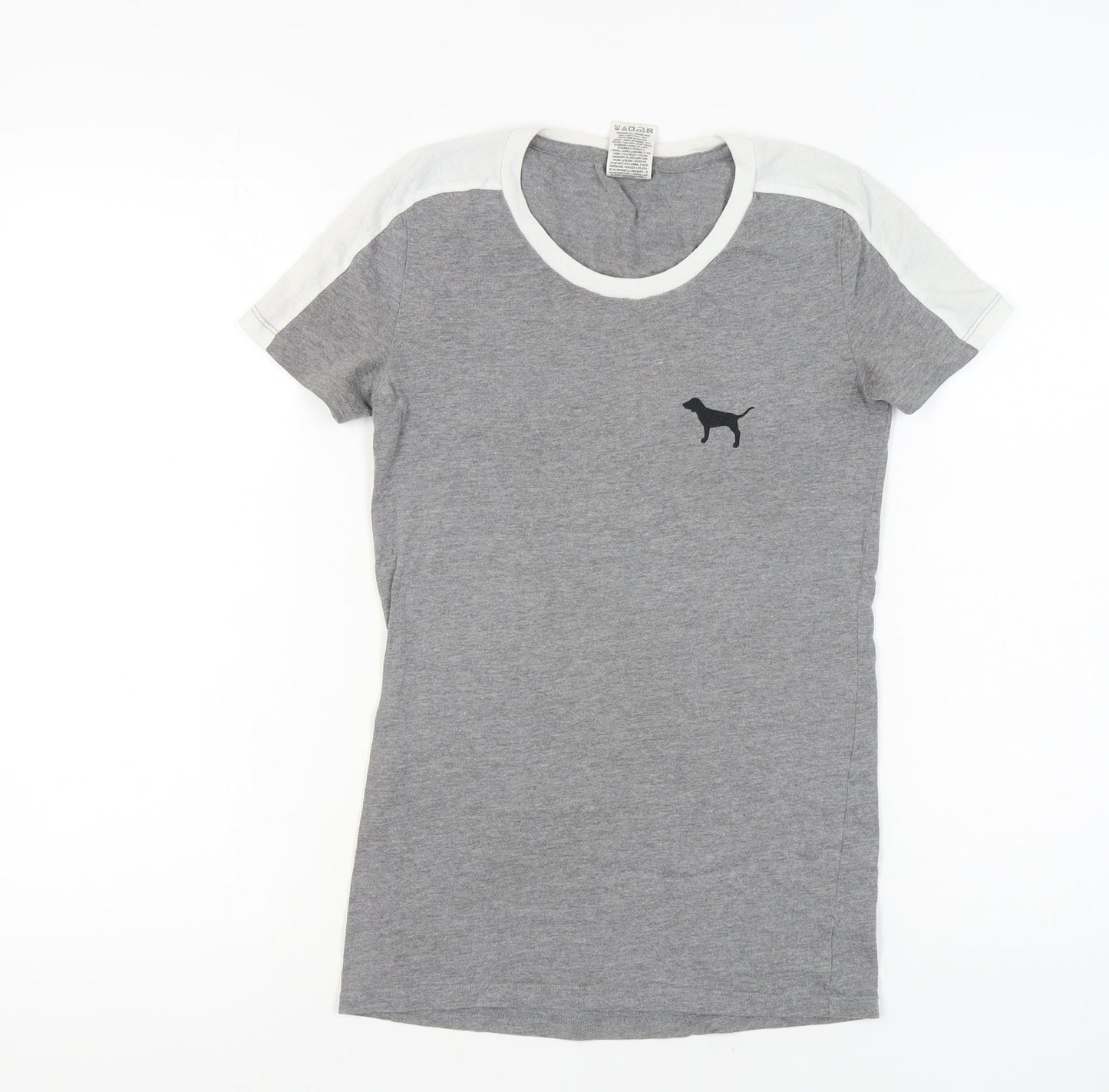 Victoria's Secret Grey Women's T-Shirt, Size S, Casual Wear