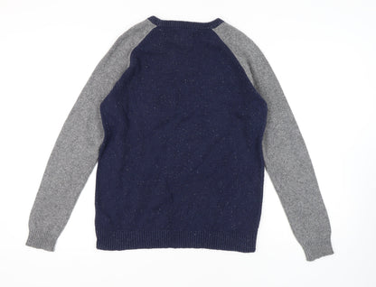 Jack & Jones Men's Blue Pullover Jumper M