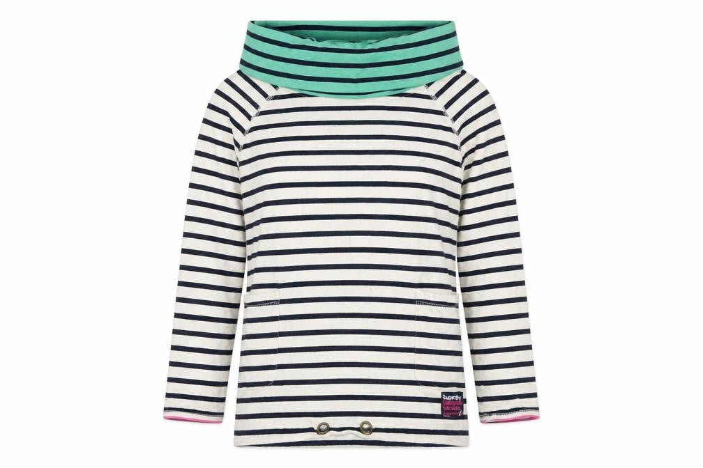 Superdry Women's Multicoloured Striped Top S