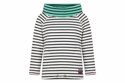 Superdry Women's Multicoloured Striped Top S