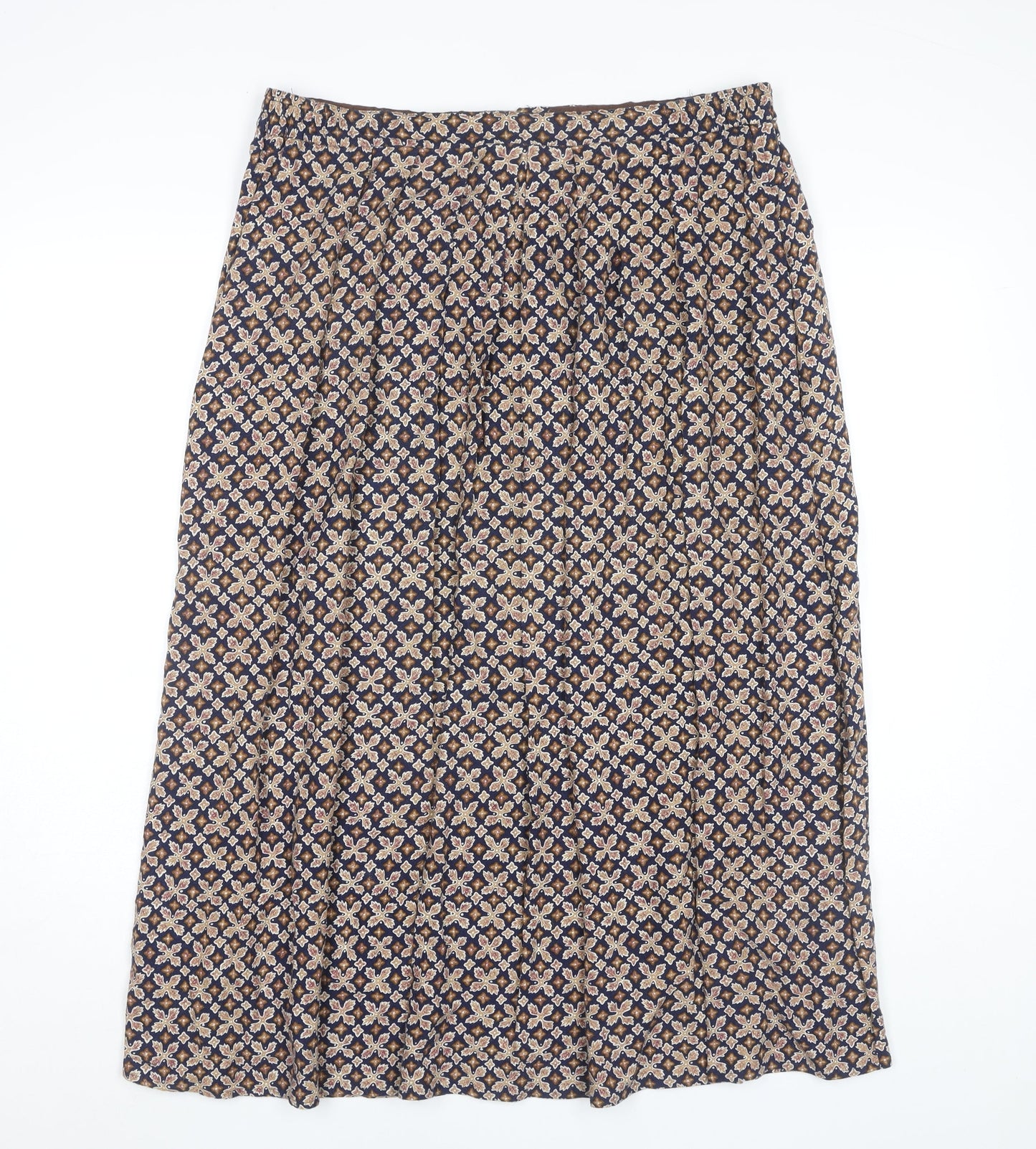 Nightingales LTD Women's Multicoloured A-Line Skirt Size 16