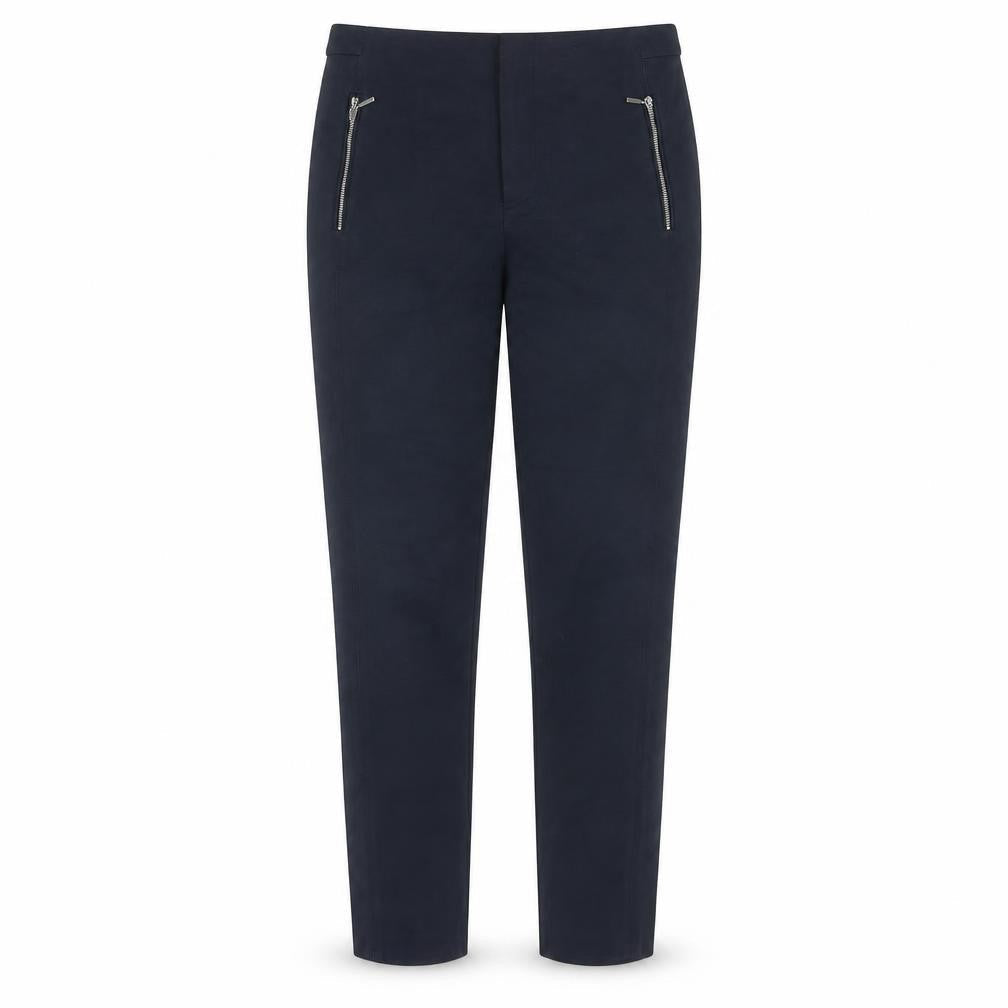 Zara Basic Women's Blue Skinny Trousers L