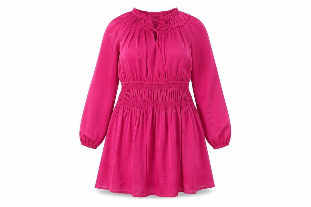 Marks & Spencer Women's Pink A-Line Dress Size 12