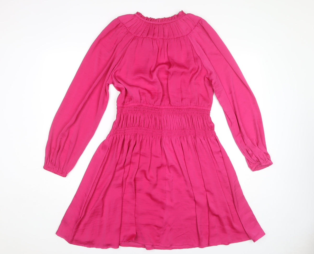 Marks & Spencer Women's Pink A-Line Dress Size 12