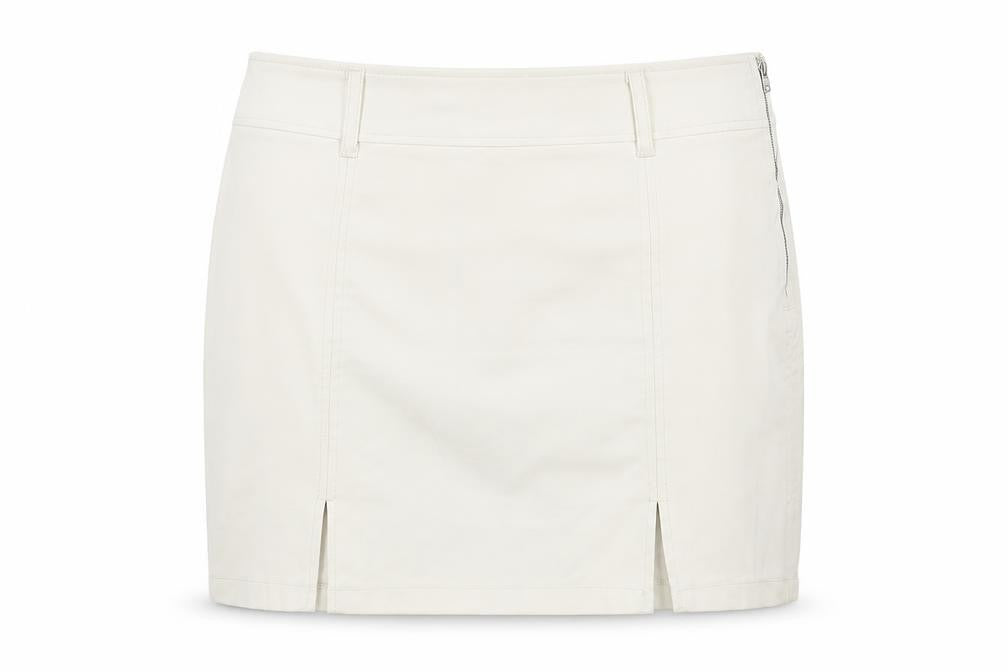 Threadbare Women's Ivory Pencil Skirt UK 10 Casual