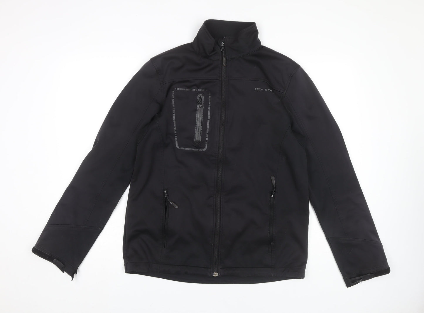 Technicals Men's Black Soft Shell Jacket M Waterproof
