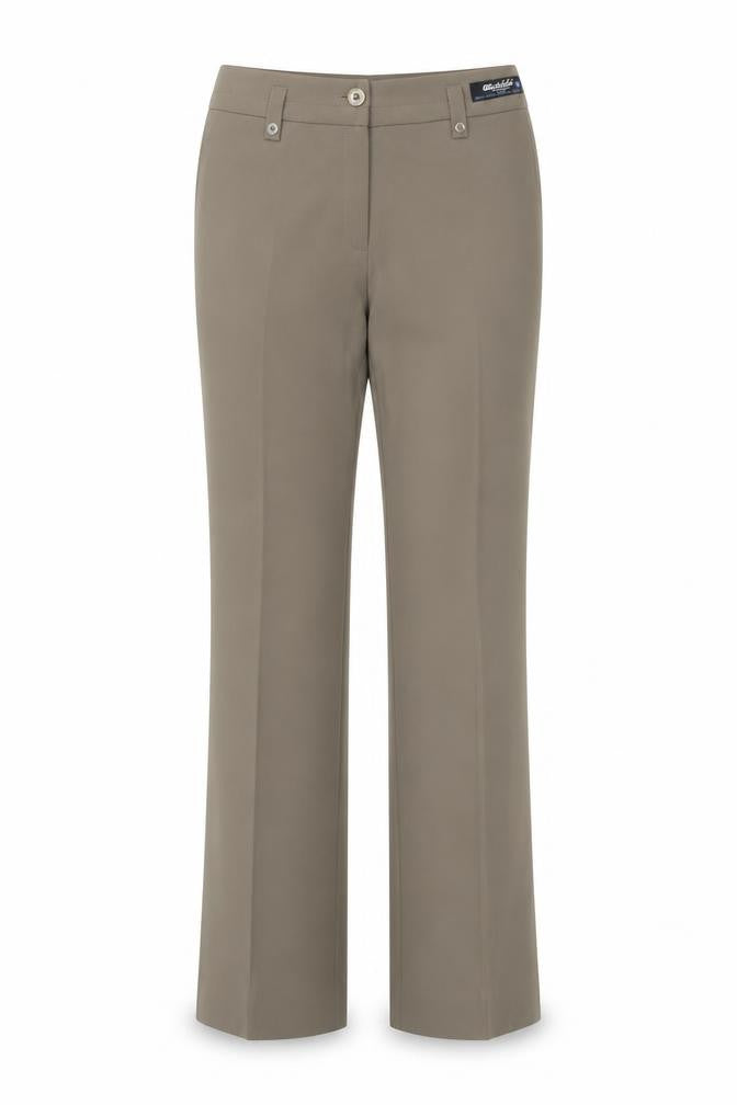 Michele Women's Beige Slim Leg Trousers Size 8