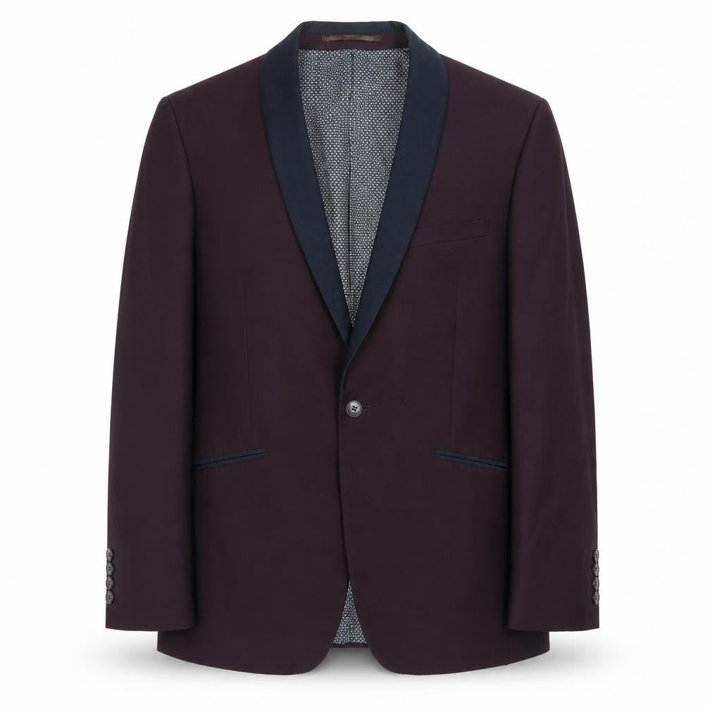 Red Herring Men's Purple Blazer - Size 40, Formal Jacket