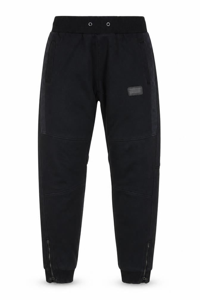 Rascal Boys Black Jogger Trousers XL
