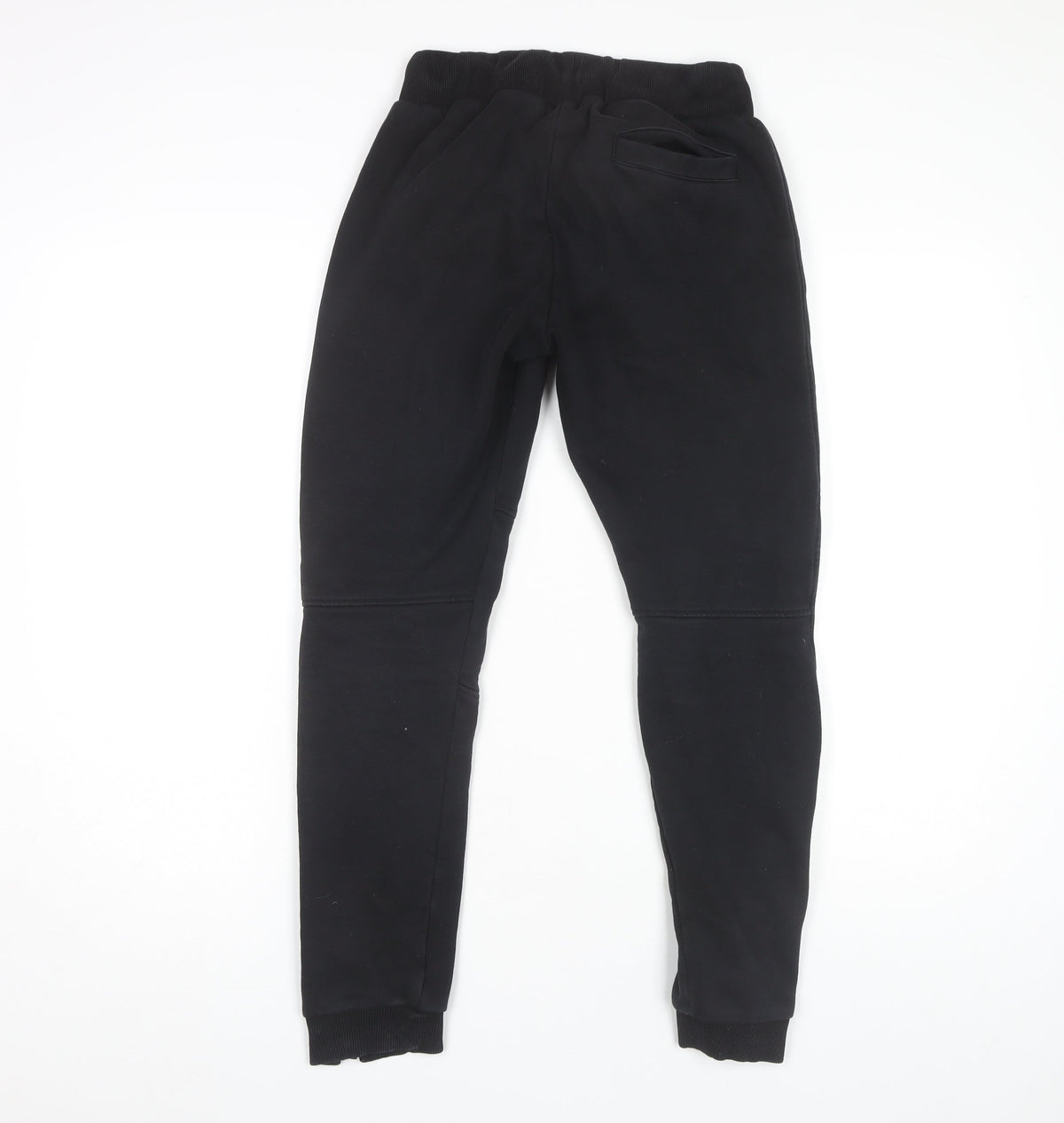 Rascal Boys Black Jogger Trousers XL
