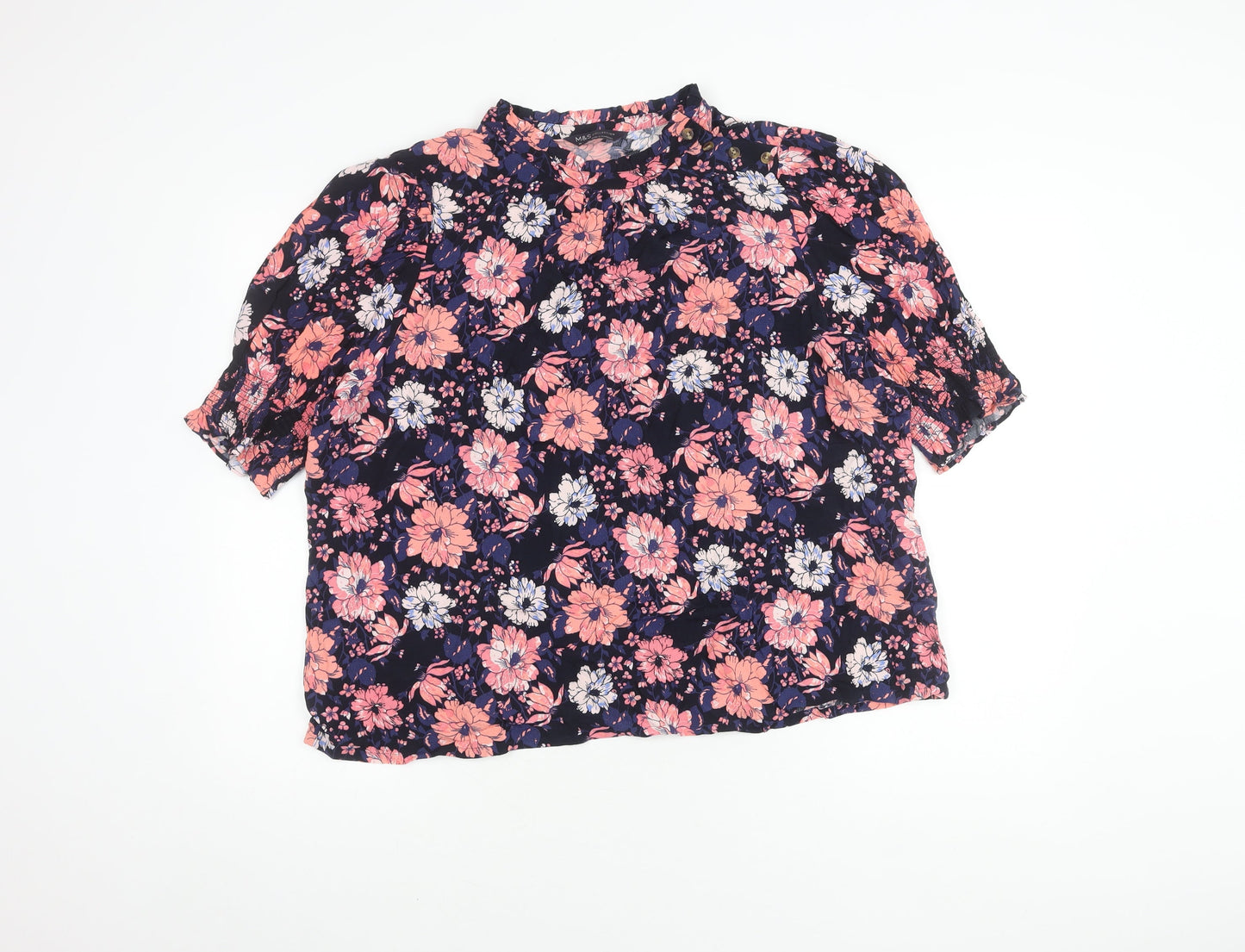 Marks and Spencer Women's Multicoloured Floral Top