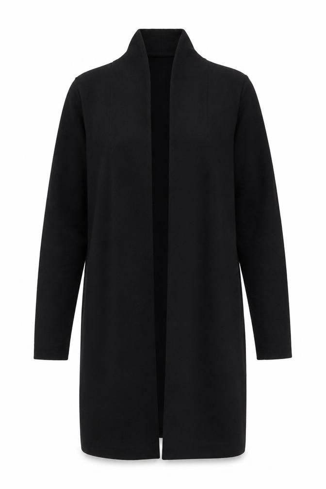 Ted Baker Women's Black Mid-Length Coat Size 6
