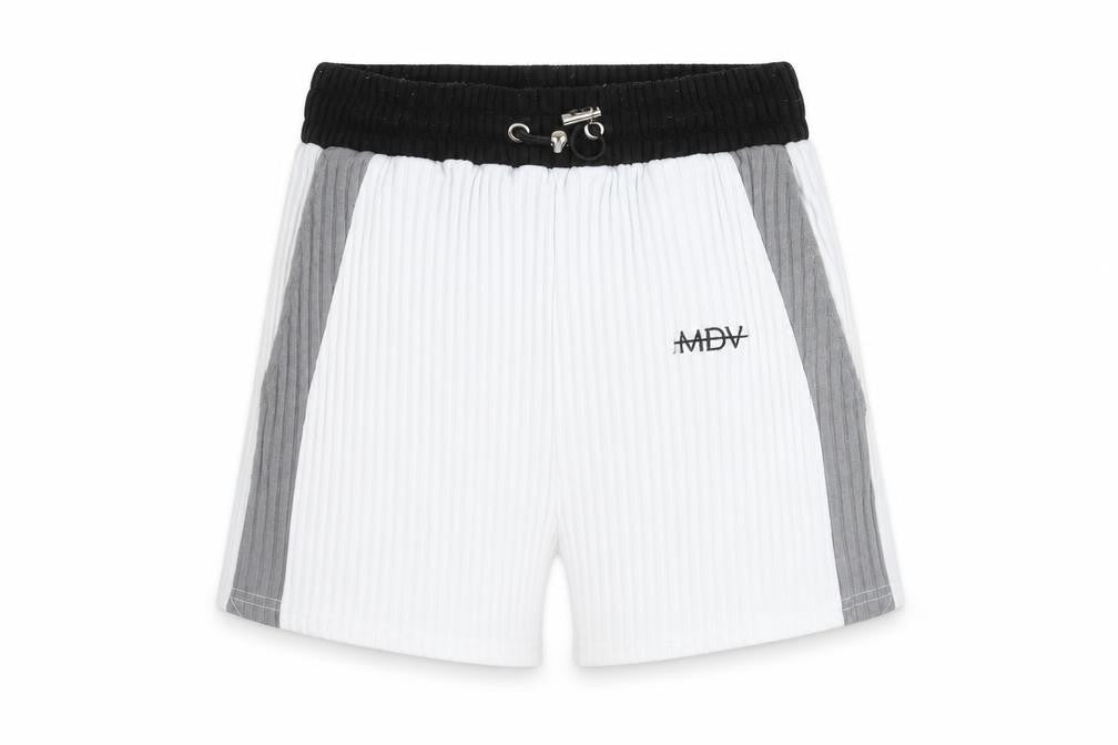 Maine New England De Voir Women's Black & White Striped Shorts