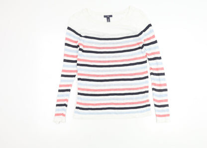Gap Women's Multicoloured Striped XS Pullover Jumper