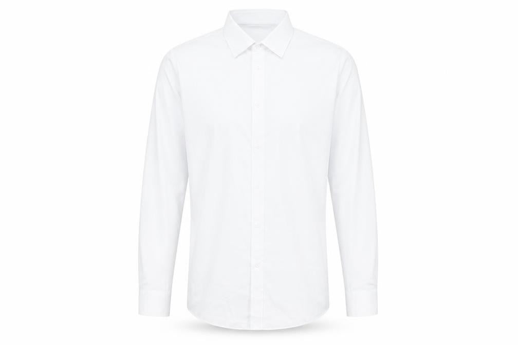 Taylor & Wright Men's White Slim Fit Shirt, Size 15
