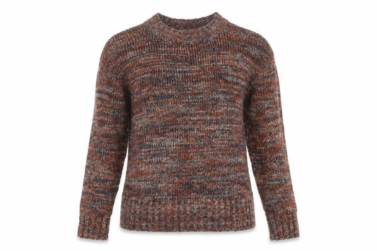 FatFace Women's Multicoloured Chunky-Knit Pullover Jumper