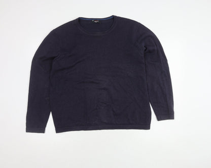 Marks & Spencer Men's Blue L Pullover Jumper