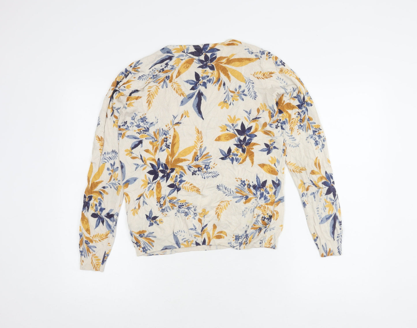 Bonmarché Women's Multicoloured Floral Pullover Jumper Size 12/14