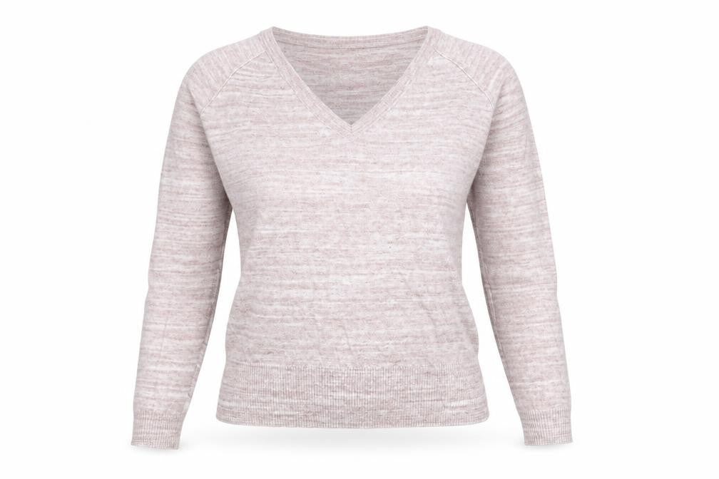 Next Women's Multicoloured V-Neck Pullover Jumper Size 6