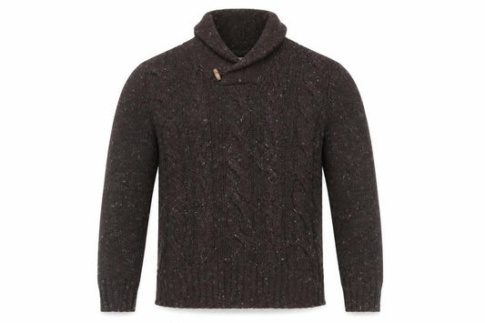 Marks & Spencer Men's Brown Acrylic Jumper M