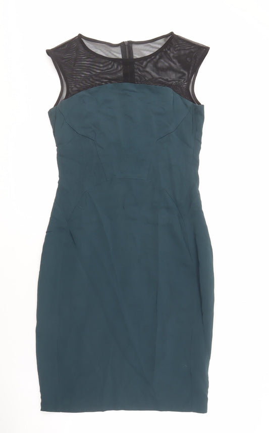 Reiss Women’s Green Dress, Size 10, Sleeveless