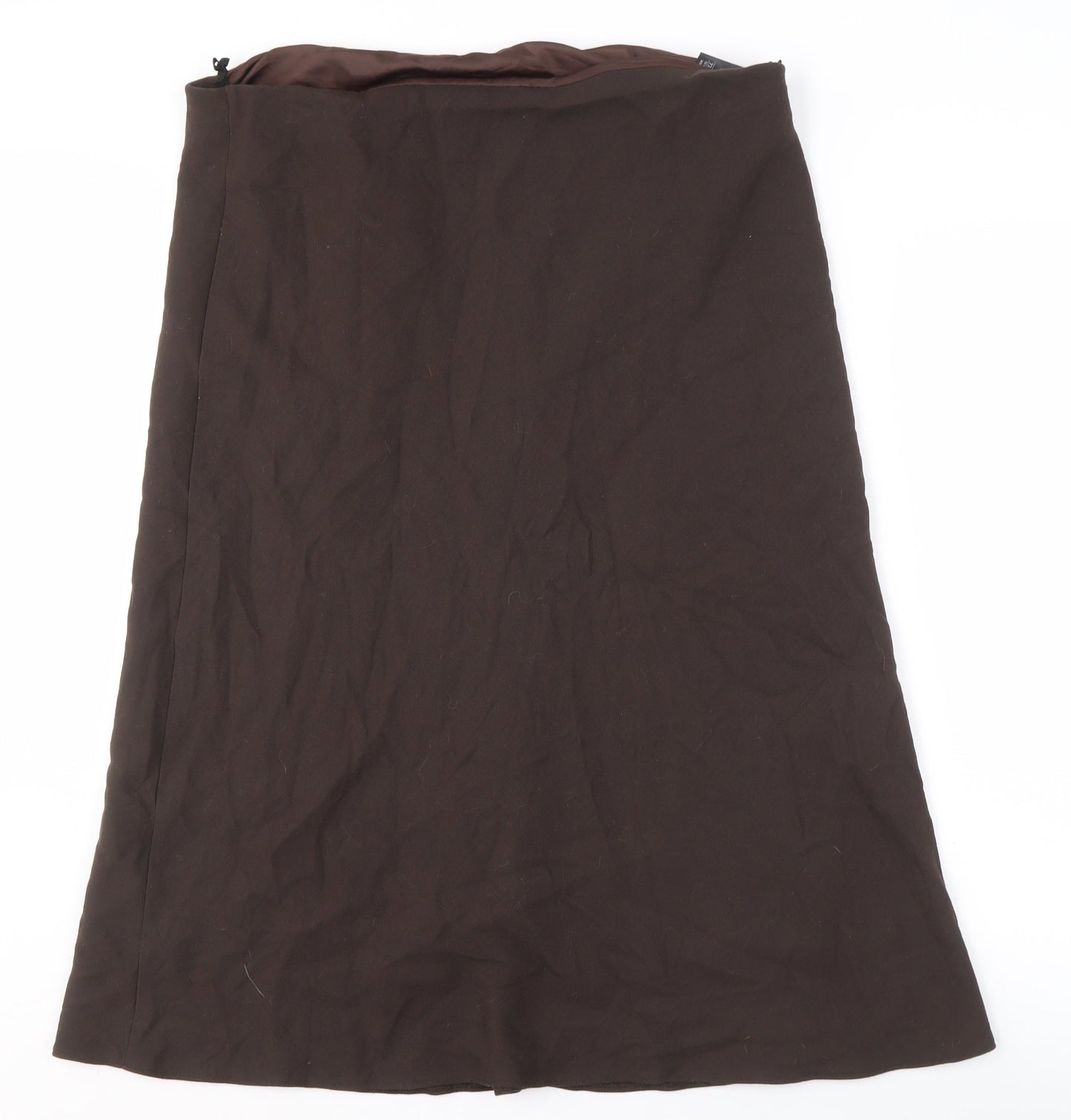 Marks and Spencer Women's Brown Long Pencil Skirt Size 16