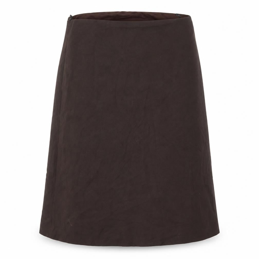 Marks & Spencer Women's Brown Long Pencil Skirt Size 16