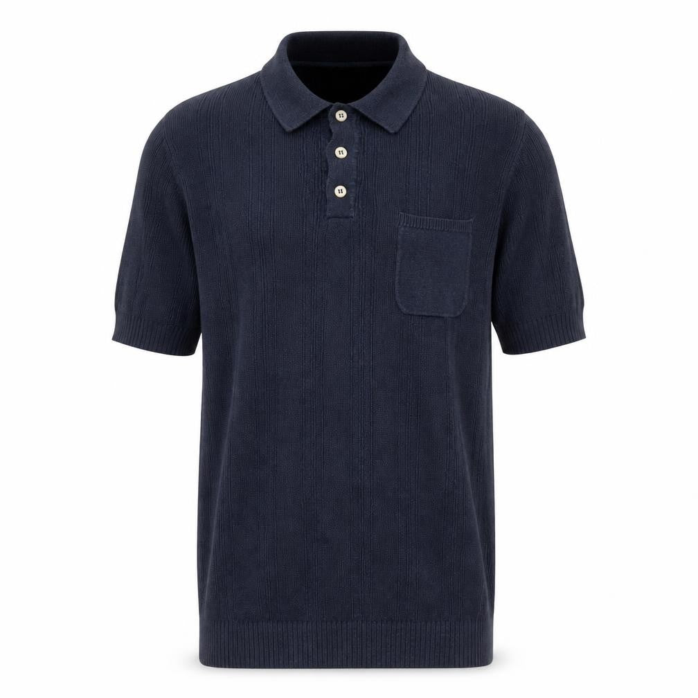 Marks and Spencer Men's Blue Small Polo Shirt