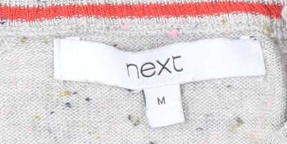 Next Women's Grey Polka Dot Pullover Jumper M
